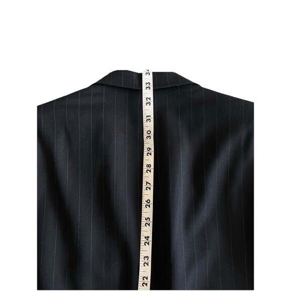 Lauren Ralph Lauren Men’s 2pc Suit 46L 36x27 Wool Pinstriped Classic Americana - Picture 15 of 16